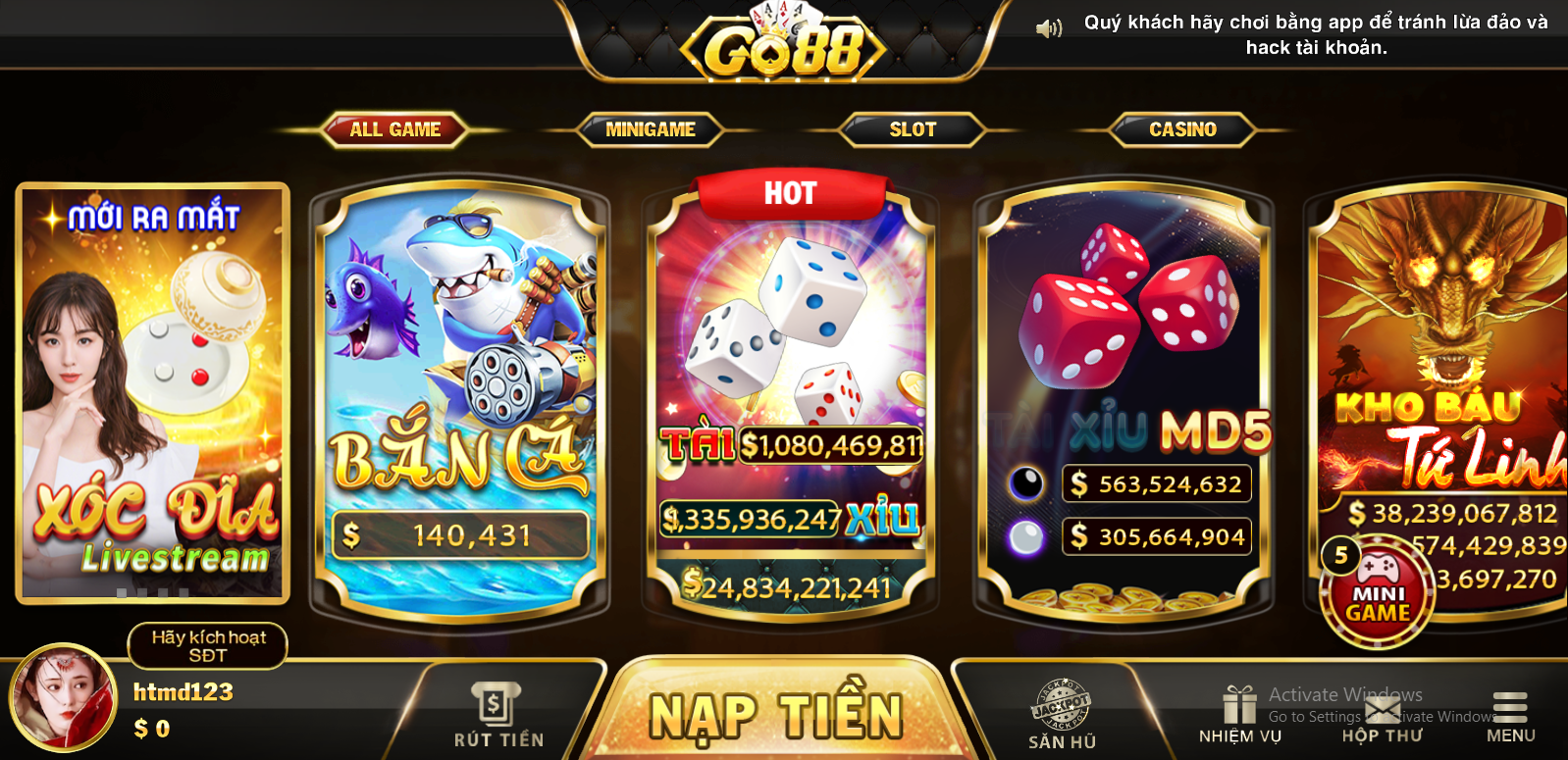 Go88 - cổng game cược uy tín, chất lượng cao