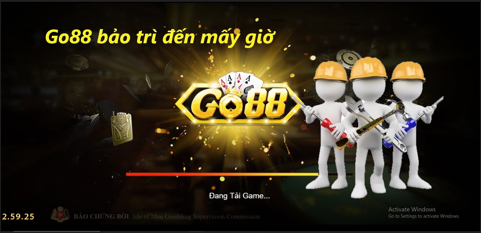 Go88 bảo trì đến mấy giờ