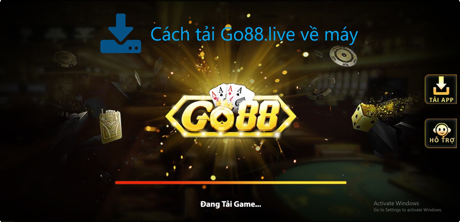 Cách tải go88.live về máy