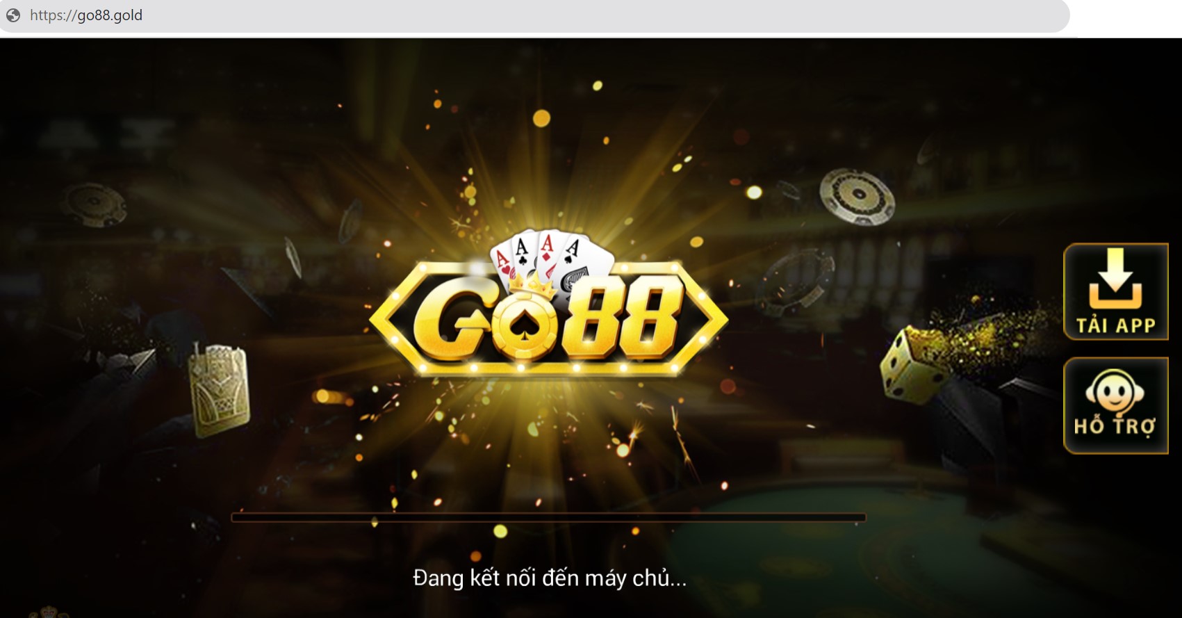 Domain go88.gold của cổng game Go88