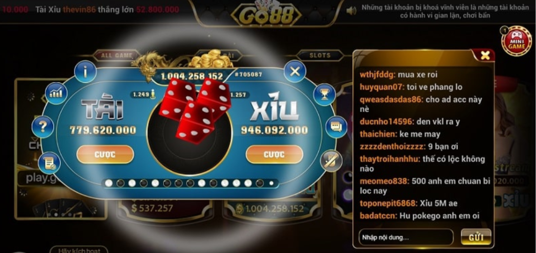 Domain go88.h của cổng game Go88