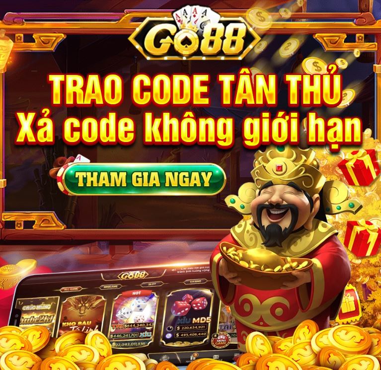 Game nổ hũ tặng code tân thủ 2023