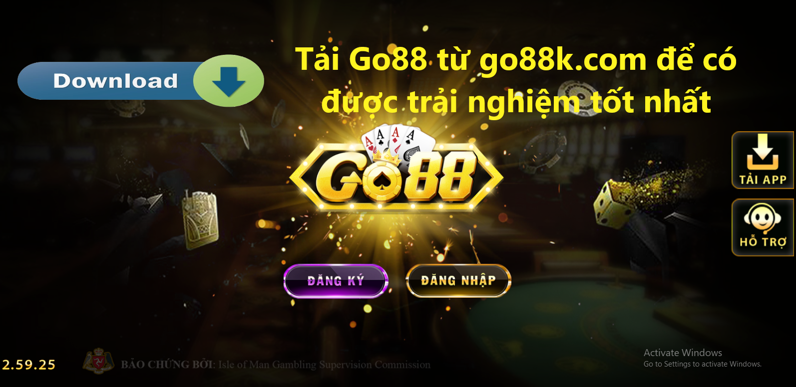 Tải Go88 từ go88k.com để có được trải nghiệm tốt nhất