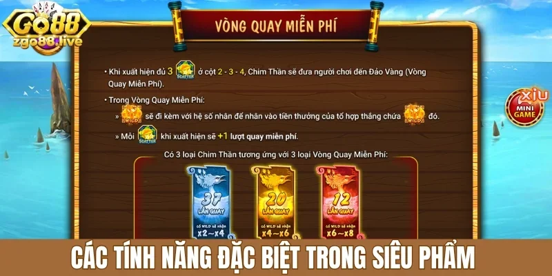 Các tính năng đặc biệt trong siêu phẩm