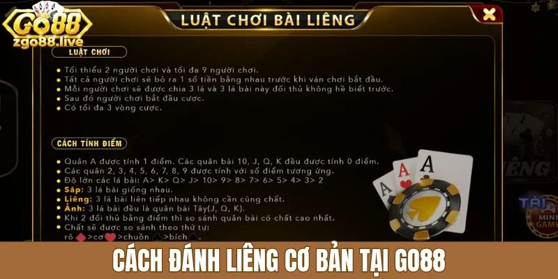 Cách đánh liêng cơ bản tại Go88