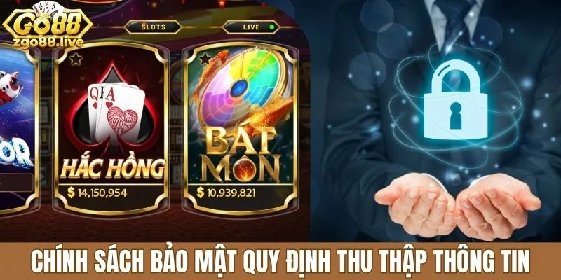 Chính sách bảo mật quy định thu thập thông tin
