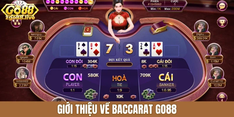 Giới thiệu về baccarat Go88