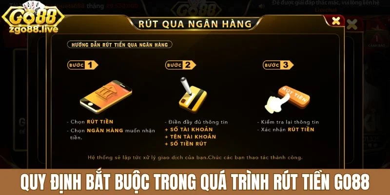 Quy trình rút tiền Go88 thông qua thẻ cào