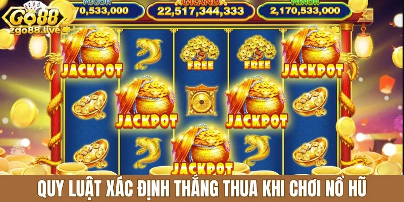 Quy luật xác định thắng thua khi chơi nổ hũ