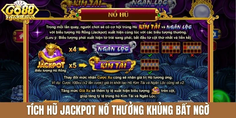 Tích hũ Jackpot nổ thưởng khủng bất ngờ