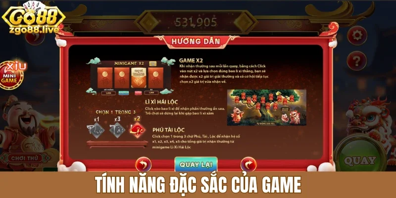 Tính năng đặc sắc của game